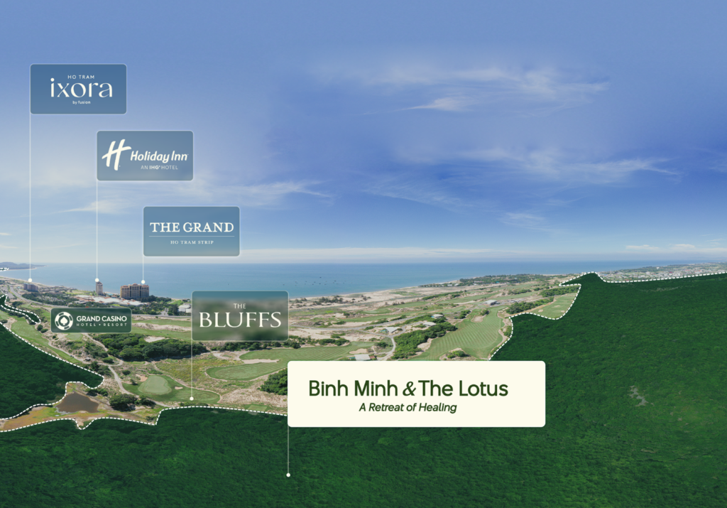 bát dong san xanh Binh Minh the Lotus đang thu hut nha dau tu